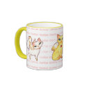 Crazy Cat Lady, fun fairy angel kitty fantasy art mugs