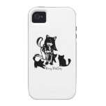 Crazy Cat Lady iPhone 4 Cases