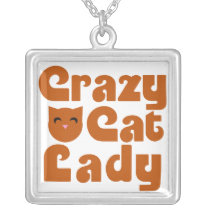 Crazy Cat Lady necklaces