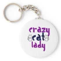 Crazy Cat Lady Key Chains