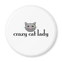 Crazy Cat Lady magnets by worldsfair Crazy Cat Lady magnets