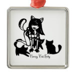Crazy Cat Lady Ornament