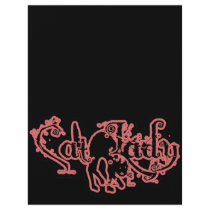 Crazy Cat Lady Red flyers