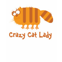 Crazy Cat Lady t-shirts