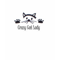 Crazy Cat Lady t-shirts