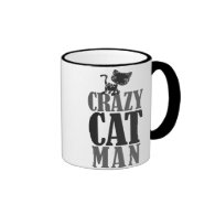 Crazy Cat Man Mug