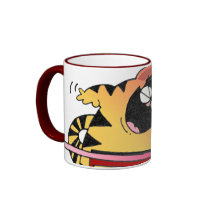 Crazy Cat Musical Mug / Hilarious Cat Musician Mug
