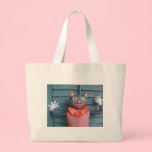 Crazy Cat Tote Bag
