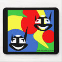 crazy cats mousepads