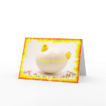 Crazy Chicken Easter Card