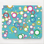 Crazy Circle Mouse Pad Design mousepads