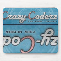 Crazy-Coderz.net Mouse Pad mousepads