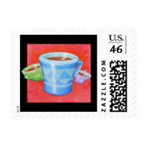 Crazy Coffee mugs black Stamp