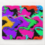 Crazy colors mousepad