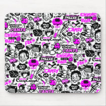 Crazy Combo mousepads by sancrazyenough Crazy Combo mousepads