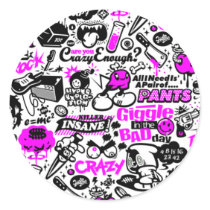 Crazy Combo stickers by sancrazyenough Crazy Combo stickers