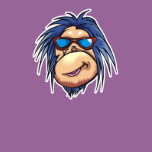 crazy cool monkey face