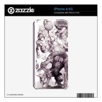 Crazy Critter iPhone 4/4S skin skins