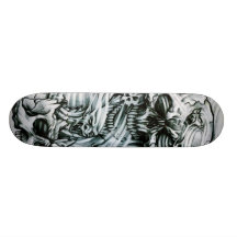 crazy custom skateboard