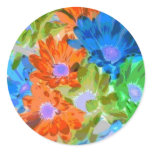"Crazy Daisies" (1) stickers