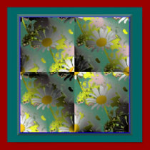 Crazy Daisy Print posters
