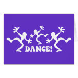 Crazy Dancers Dancing cards
