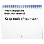 Crazy Details in every month Calendar