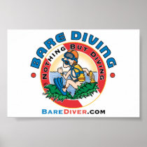 Crazy Diver Bare Diver Poster