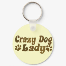 Crazy Dog Lady keychains by EllesPlanet Crazy Dog Lady keychains