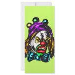 Crazy Evil Clown Rack Cards