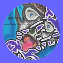 crazy-face stickers