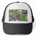 Crazy Faces Hat by SquiggleMaster Crazy Faces Hat