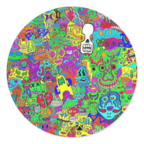 Crazy Faces stickers