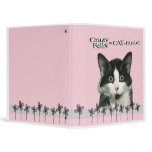 Crazy Felix CAT-itude Binder binders