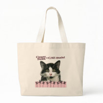 Crazy Felix CAT-itude in Pink Bag