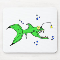 Crazy Fish mousepads