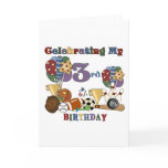 Crazy For Sports 3rd Birthday Tshirts and Gifts Greeting Cards