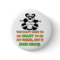 Crazy Friends Buttons