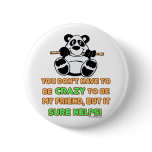 Crazy Friends Buttons