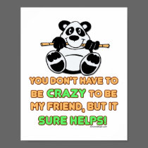 Crazy Friends posters