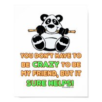 Crazy Friends posters by ironydesign Crazy Friends posters