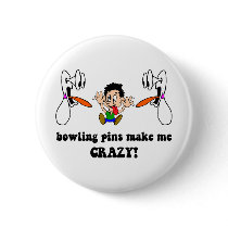 Crazy funny bowling pins