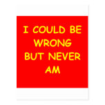 CRAZY genius Post Cards