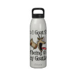Crazy Goat Lady GetYerGoat Reusable Water Bottles