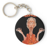 crazy granny key chain