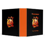 Crazy Halloween Pumpkin binders