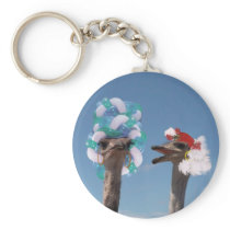 Crazy Hat Day at the Races Key Chains