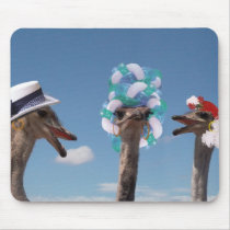 Crazy Hat Day at the Races Mouse Pads