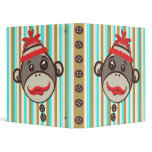 Crazy Hat Sock Monkey Binder