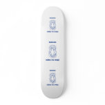 Crazy Head Lacrosse Skate Deck